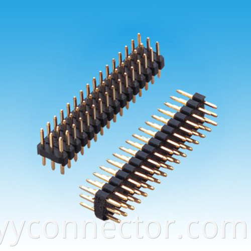 2.0mm Three Row S/T Single Base Pin Header